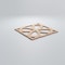 Ekena Millwork Medium Daventry Decorative Fretwork Wood Wall Panels, Alder, 15 3/8"W x 15 3/8"H x 3/8"T WALW16X16X0375DVNAL - alternate 5